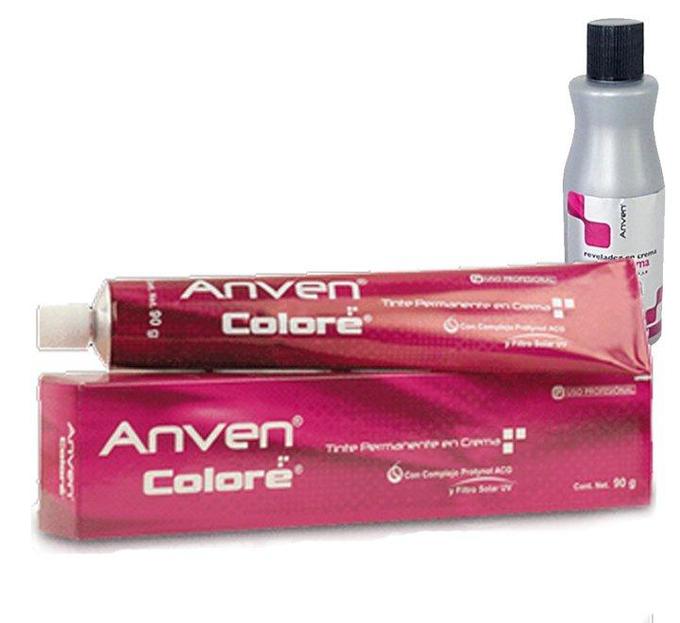 Tinte permanente en crema con complejo Protynol ACG y filtro solar.   Acondicionado con silicones que protegen y humectan el cabello.